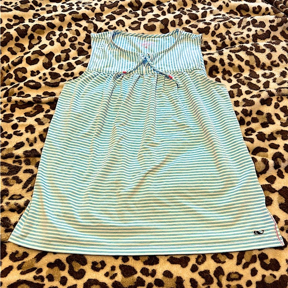 EXCELLENT/LIKE NEW/PRE-OWNED condition VINEYARD VINES girl’s nautical tank top. - Picture 1 of 6